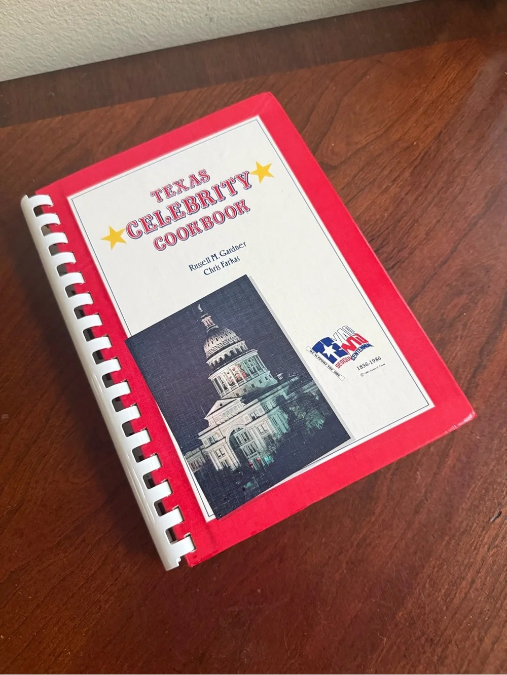 Vintage 80s Texas Celebrity cookbook